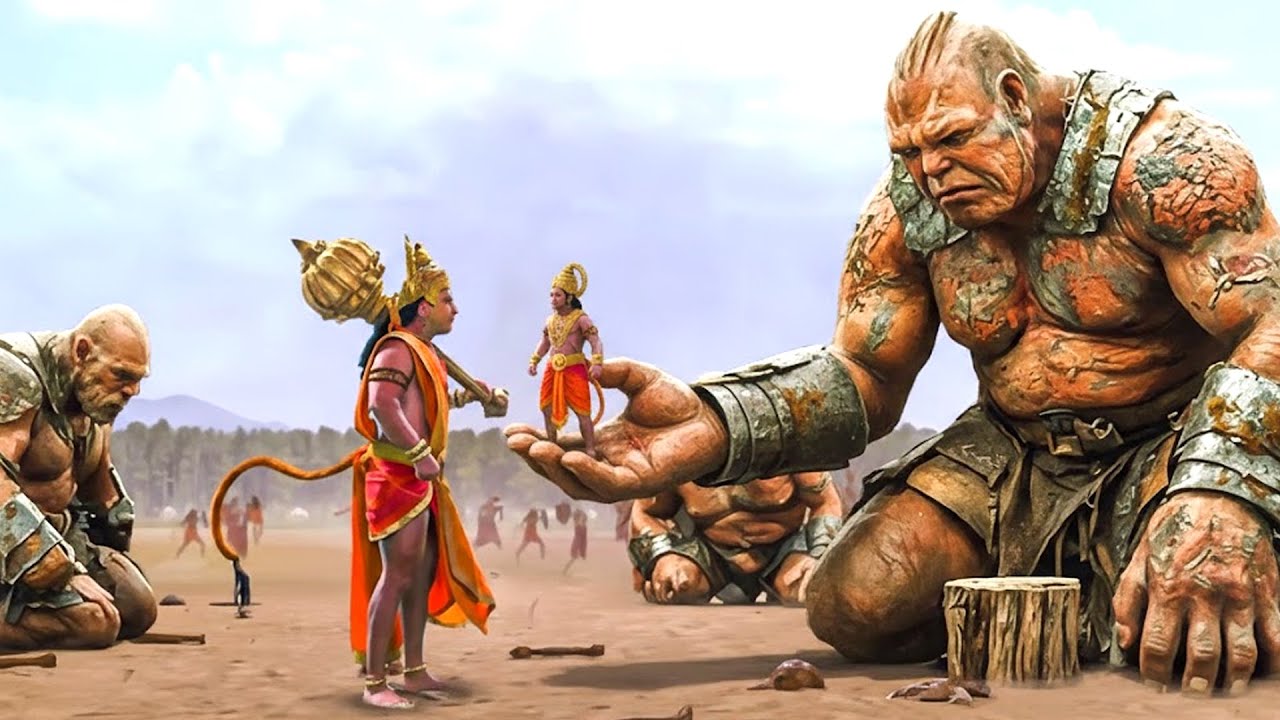 दानव ने उठाया हनुमान जी अपने हाथों पे  | संकटमोचन महाबली हनुमान ||