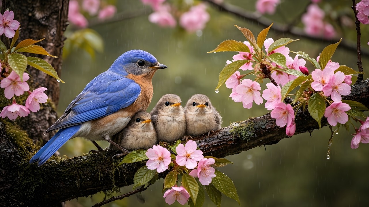 Focus Better 🌿 Nature Piano Music with Bird Sounds for Studying & Relaxation