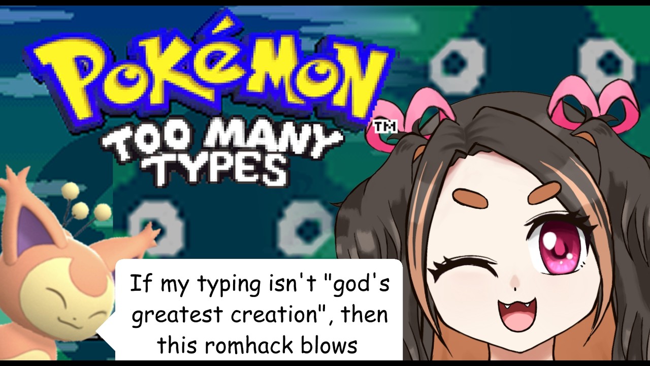 【Pokémon: Too Many Types】An Emerald rom hack where- holy smokes is that a WORM ON A STRING RAYQUAZA?