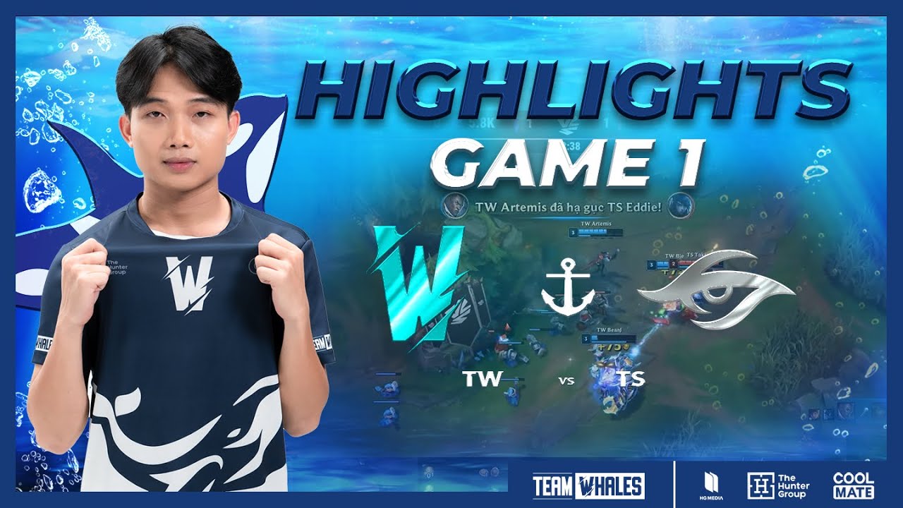 [HIGHLIGHTS] VCS 2024 SPRING | Team Whales vs Team Secret | First Leg | Game 1