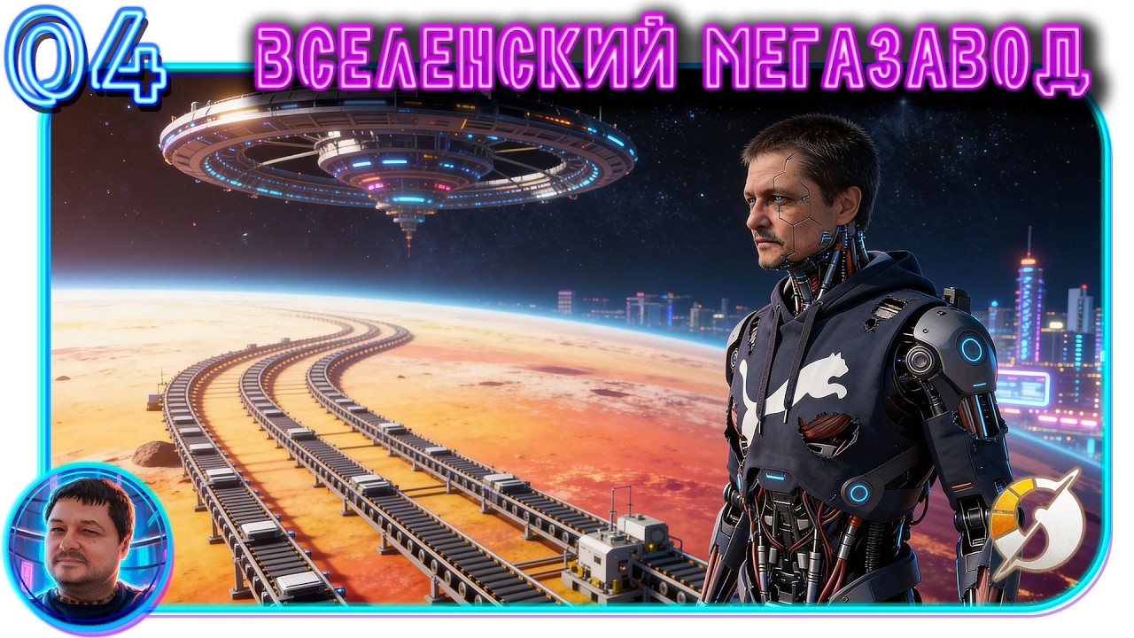 * Dyson Sphere Program * Вселенский мегазавод * Производство стали * Голографический маяк * 04 *