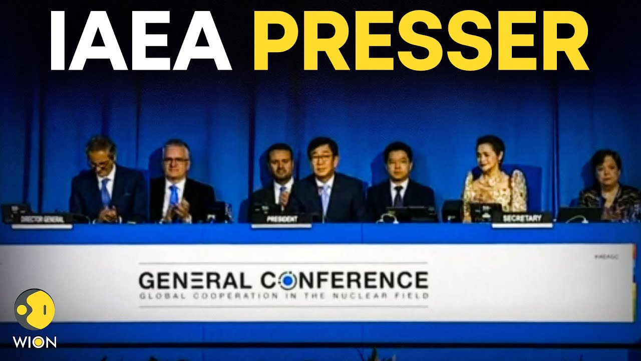 IAEA Chief Rafael Grossi Opens Annual General Conference Amid Key Speeches from US and Iran | LIVE