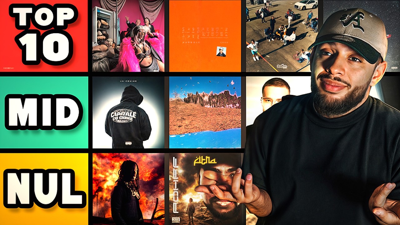 TIER LIST DES PROJETS RAP FR 2024 (un peu en retard)