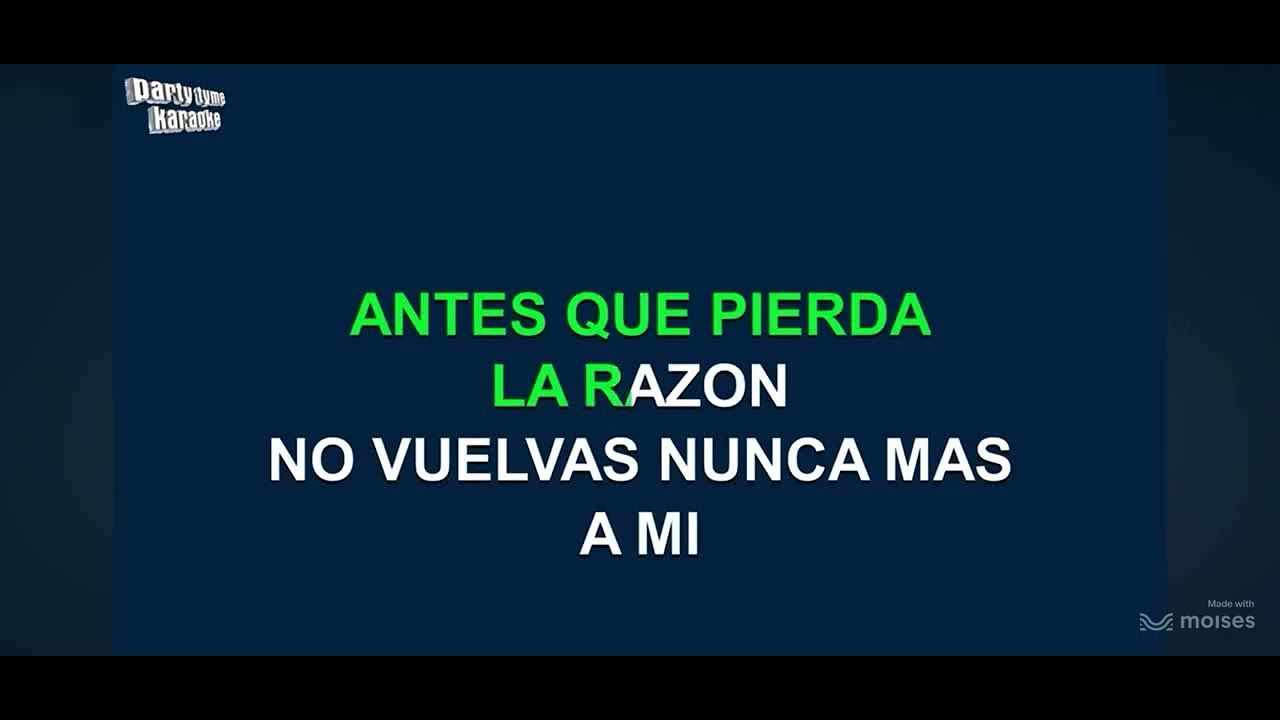 Desde el fondo de mi corazón de Hildemaro karaoke en F