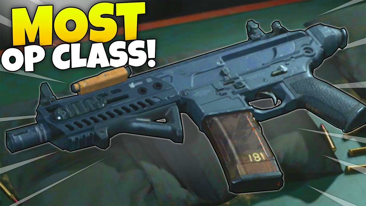 THE MOST OVERPOWERED CLASS IN MODERN WARFARE.. (BEST GUN) COD MW Gameplay