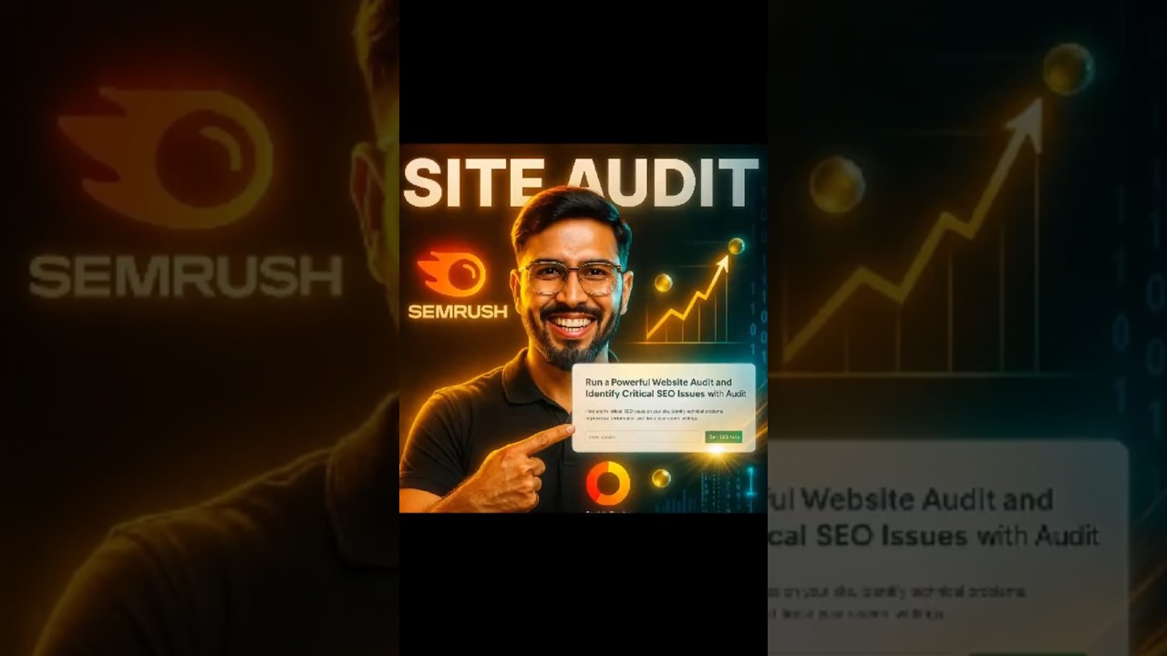 SEMrush Site Audit Tutorial | Fix SEO Errors Fast & Boost Rankings with Semantic SEO