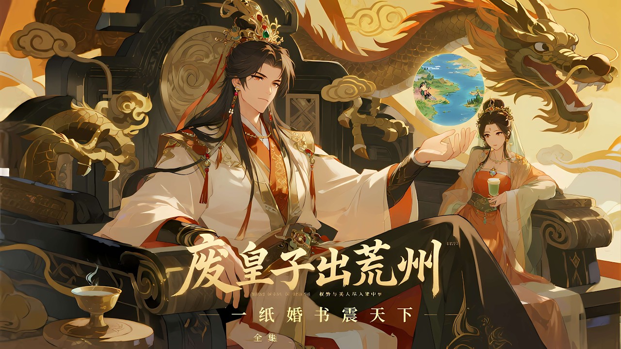 一口气看完《废皇子出荒州：一纸婚书震天下》全集，穿成最废皇子，被贬蛮荒七年，又被赐婚天下第一丑女。新婚夜真相揭开，公主绝世无双，而他亦是潜龙在渊。一朝出山，横扫强国、镇压奸王，权势与美人尽入掌中。