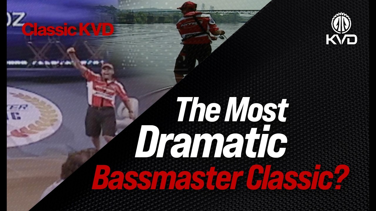Как Кевин ВанДам выиграл самый сложный в истории турнир Bassmaster Classic (лучшие моменты 2005 г...