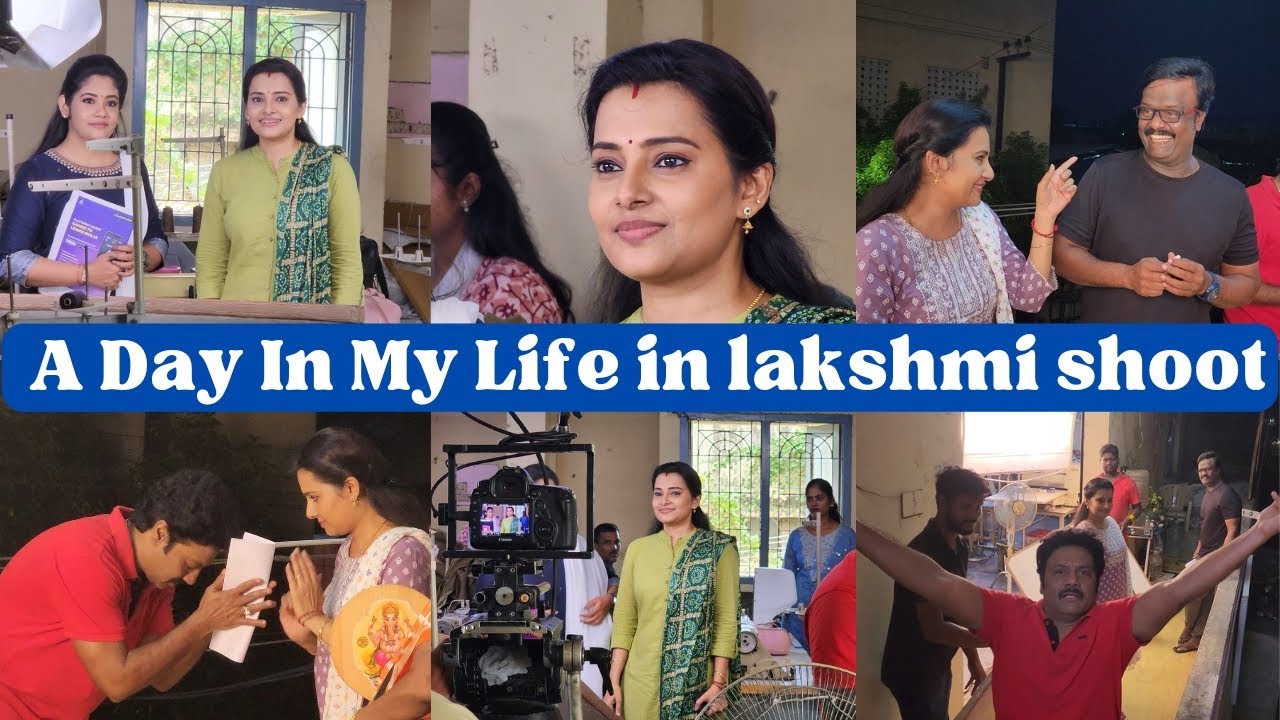 Day in my life | Lakshmi shoot | Sruthi Raj | Vlog