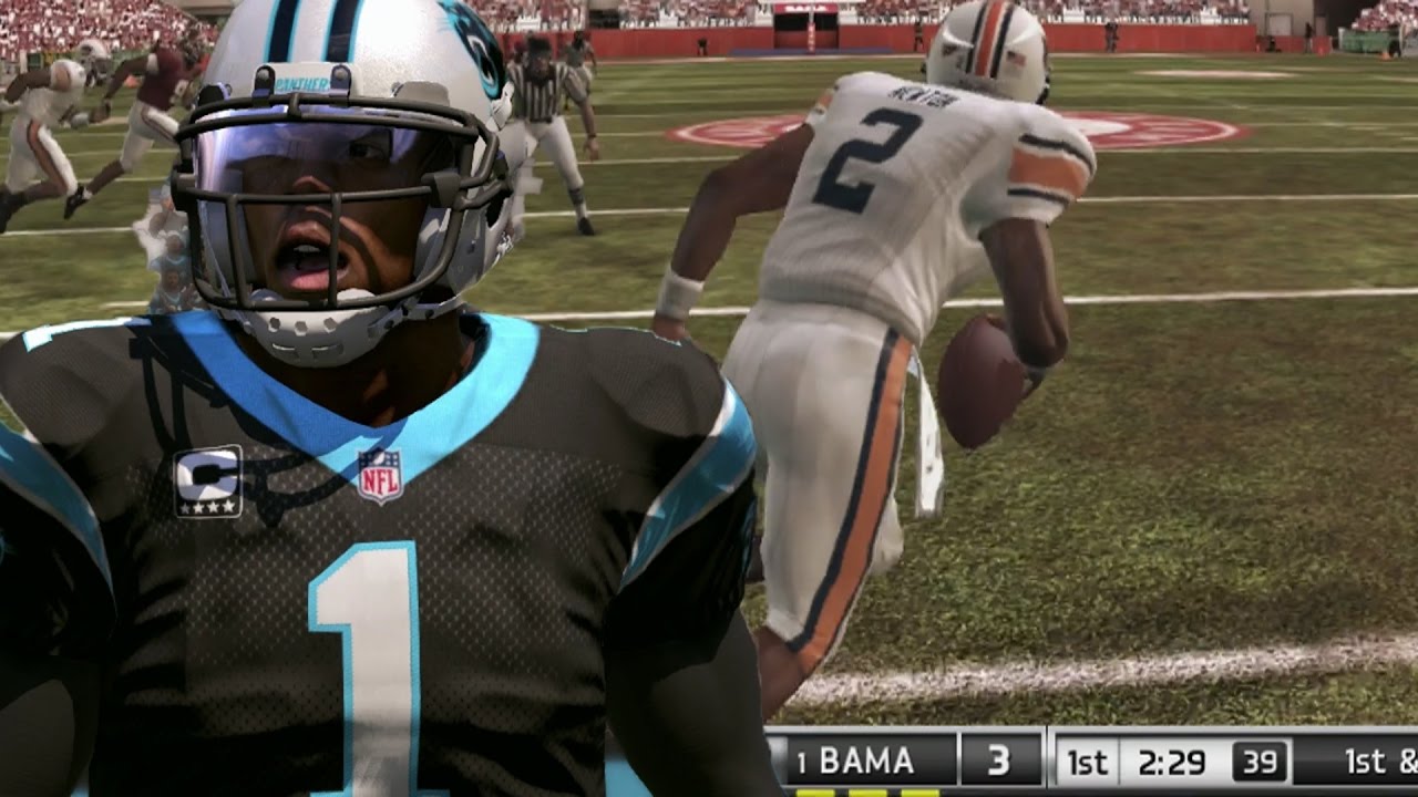 CAM NEWTON THROUGH THE YEARS - NCAA FOOTBALL 08 - MADDEN 17