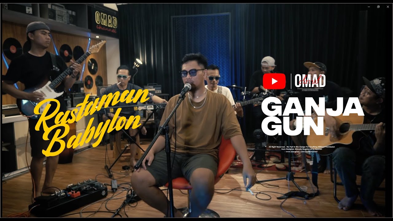 RASTAMAN BABYLON - GANJA GUN  (LIVE SESSION)