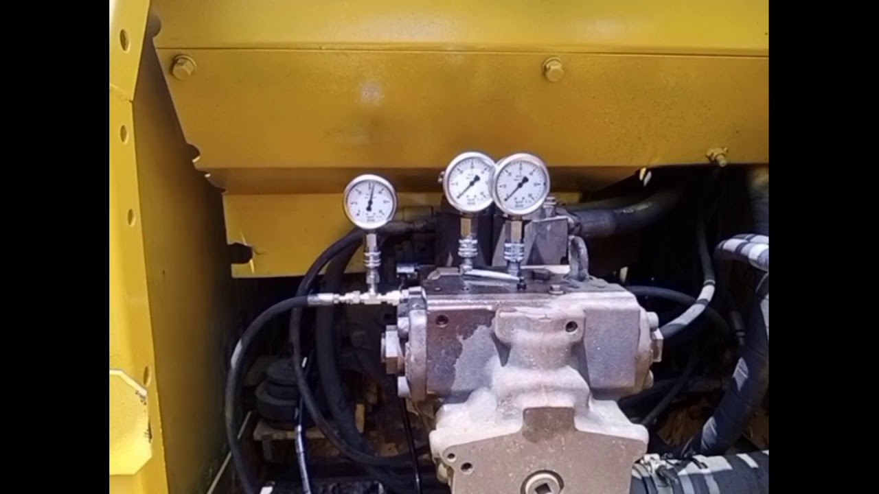 pressure  gauge / tekanan pompa komatsu pc 200-7