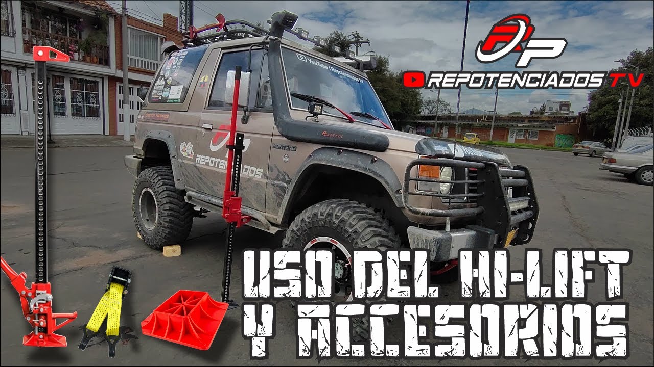 ELEMENTOS DE RECUPERACIÓN PARA EL OFF ROAD | USO DEL HI-LIFT Y ACCESORIOS