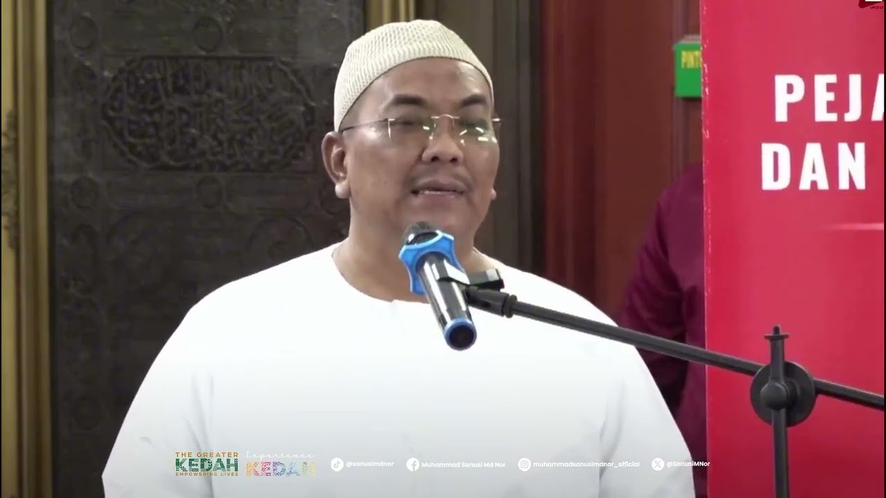 ucapan MB KEDAH!! yg sgt2 hebat dan kefahaman agama yg luas dmei penyatuan islam🥰🤲