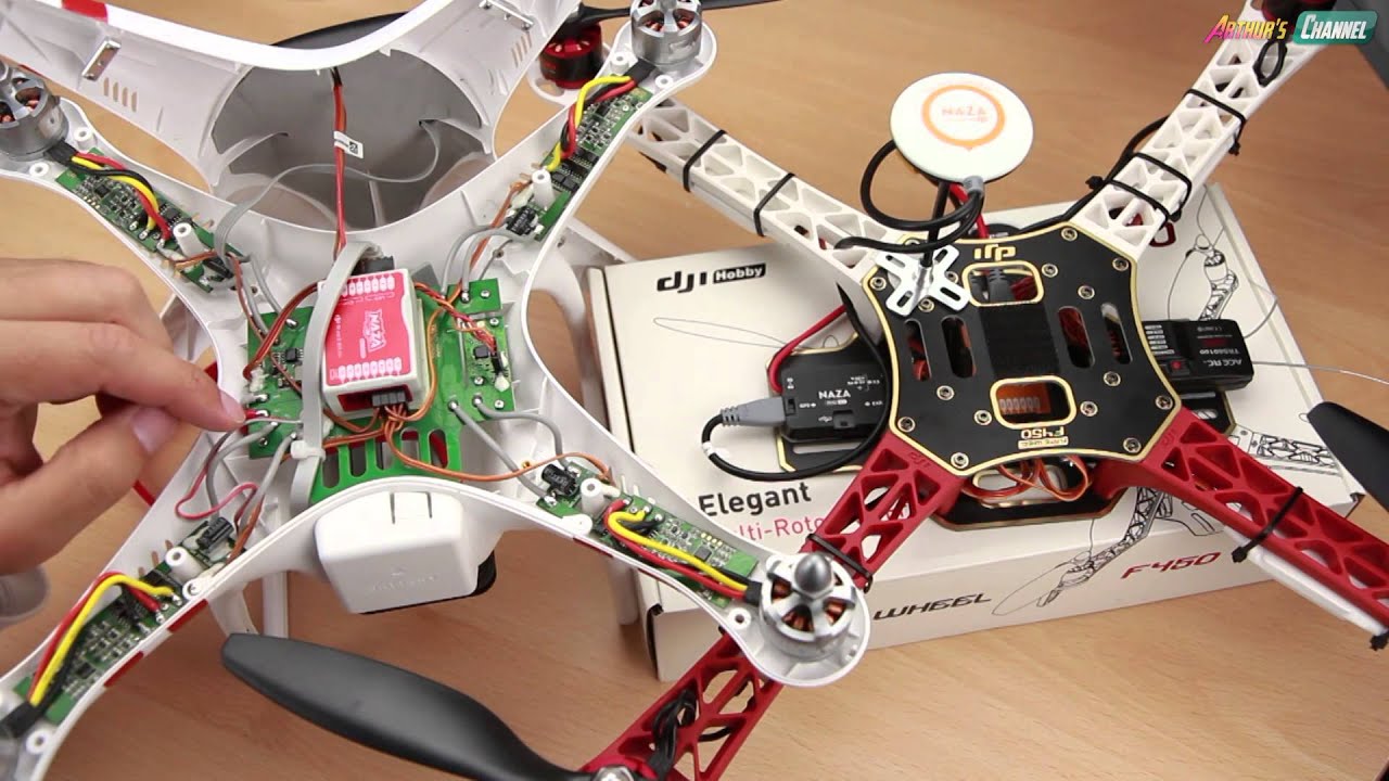 DJI Phantom #54 - Unterschiede zwischen Naza-M V1 & V2
