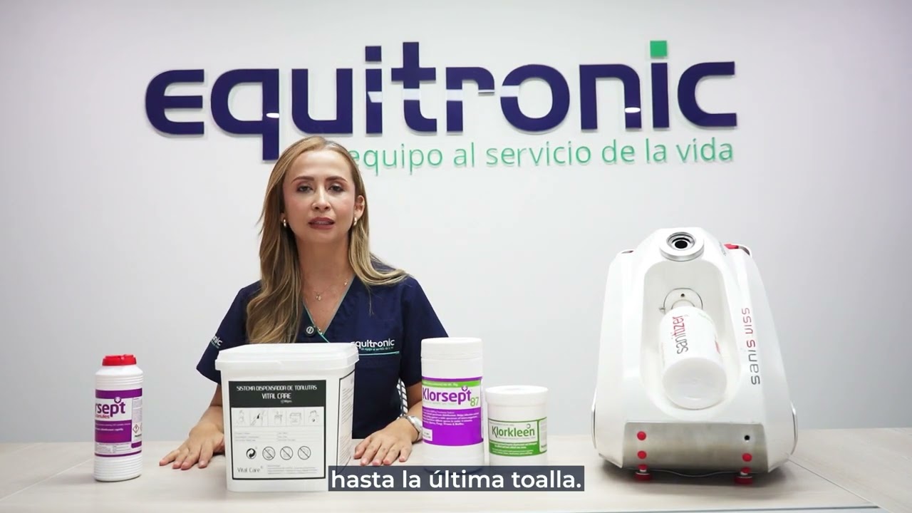 Desinfección hospitalaria de alto nivel con Equitronic