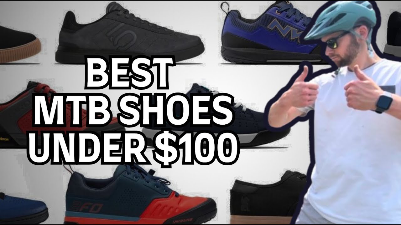 BEST Mountain Bike shoes on a $100 Budget! (flat pedals)