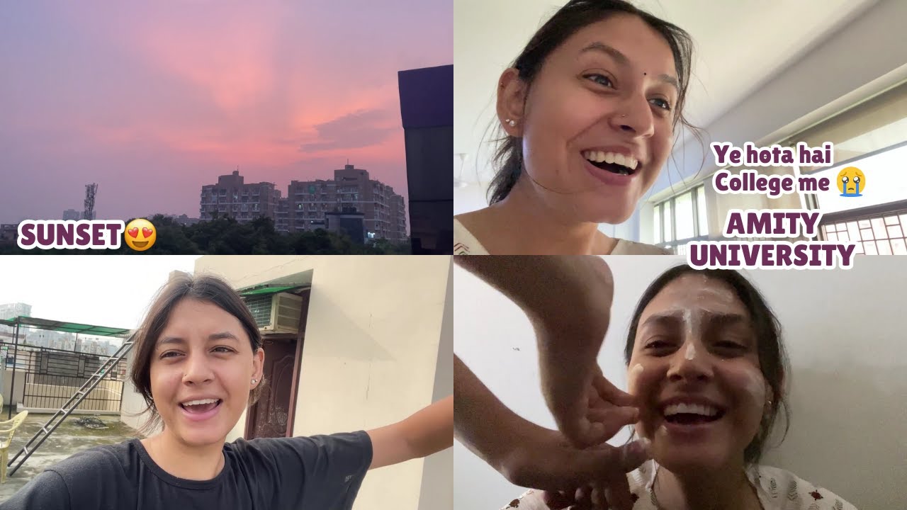 AMITY ke Bigde Bachhe😥 | A day in my life | Amity University | College/Living alone Diaries