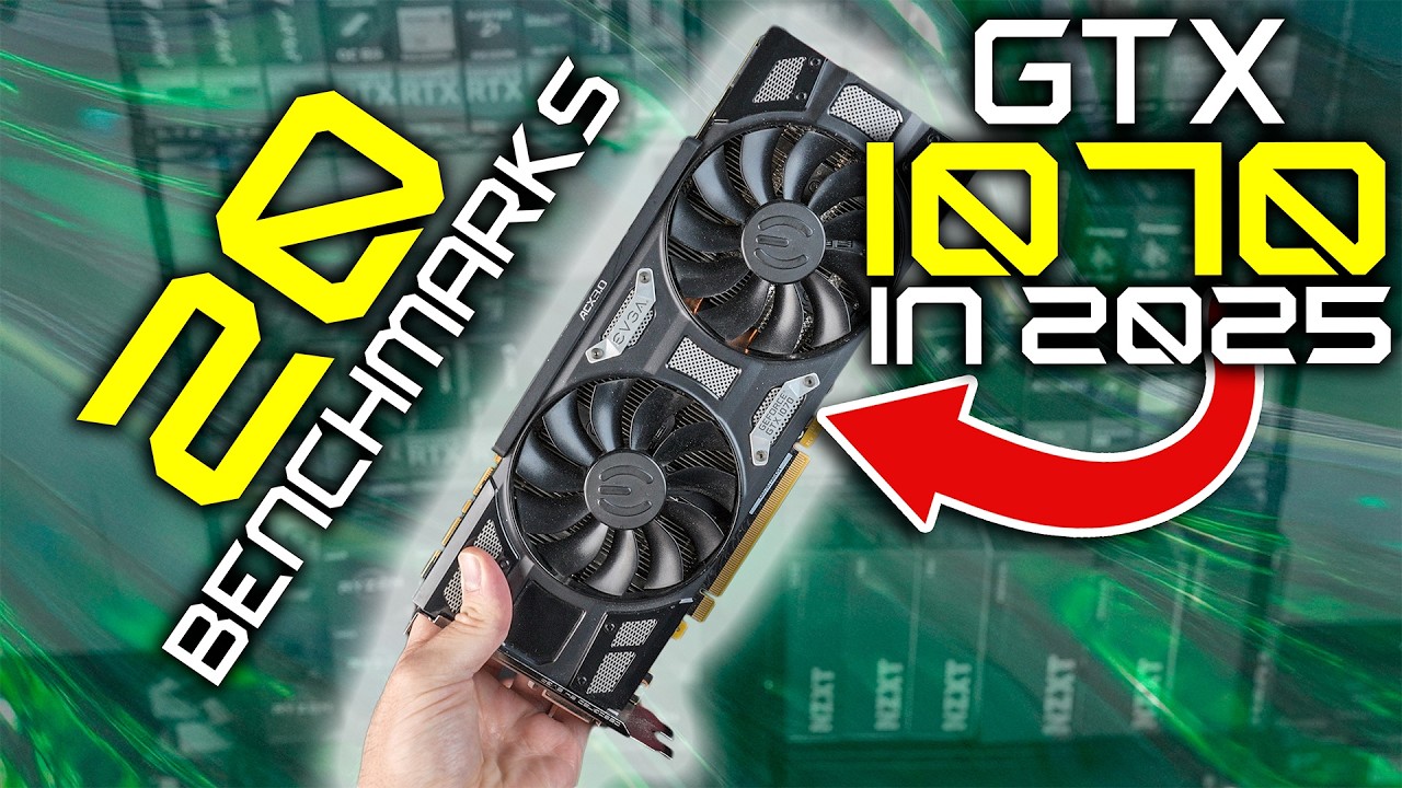 GTX 1070 in 2025? - 20 Benchmarks (Ryzen 5 5600X and GTX 1070)