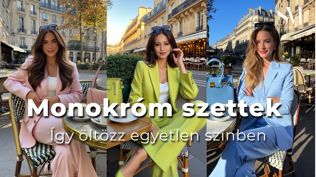 Egy szín ereje - A monokróm öltözködés titka