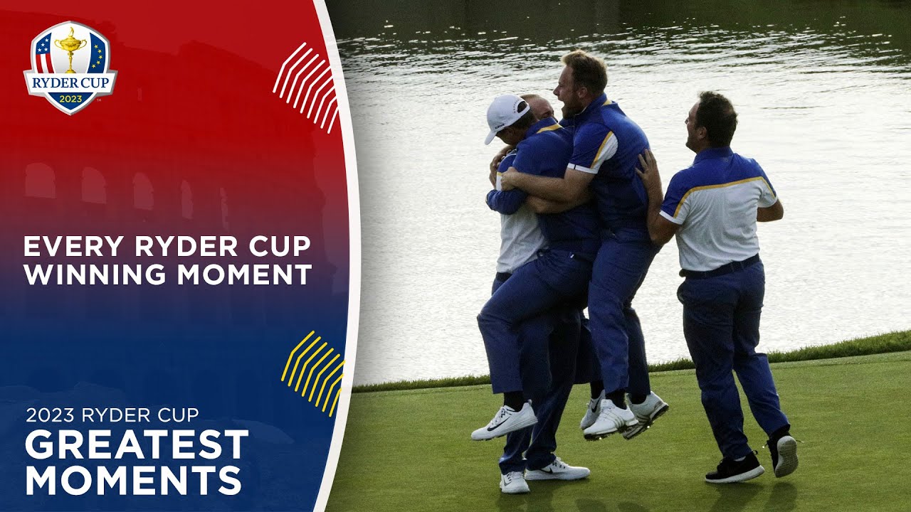 Every Ryder Cup-Winning Moment