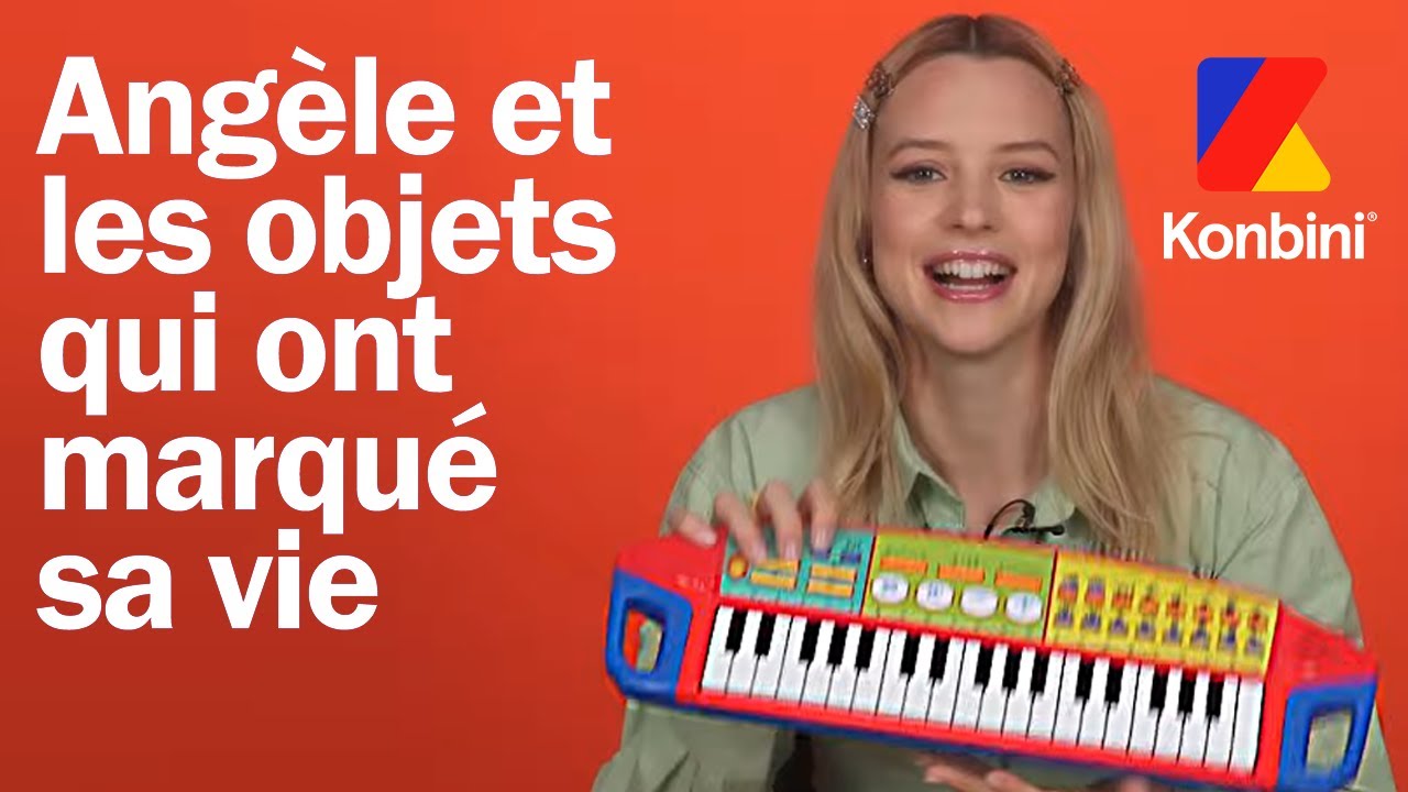 Angèle raconte sa cuite mémorable avec Damso grâce à un pin’s | Konbini