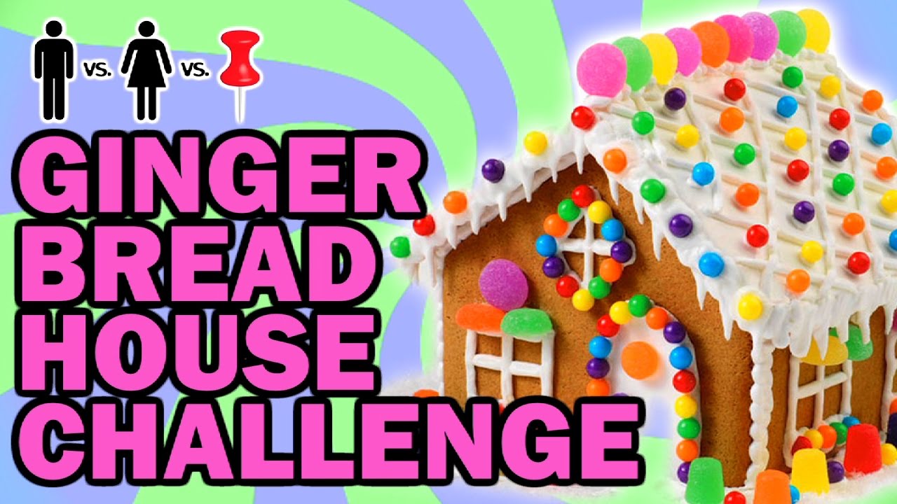 GingerBread House ThrowDown - Man Vs Corinne Vs Pin