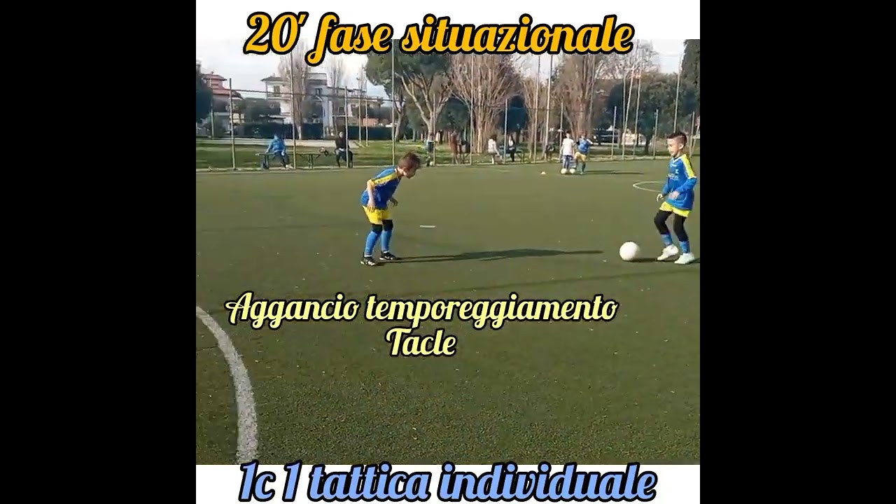 22 allenamento completo categoria pulcini primo anno completo di spiegazioni vocali