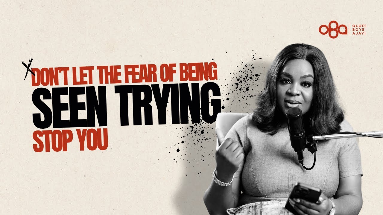 Don’t Let The Fear Of Being Seen Trying Stop You