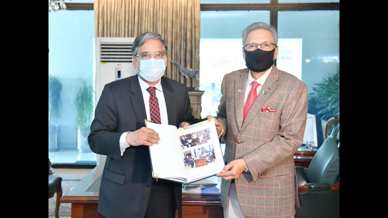 Federal Ombudsman, Syed Tahir Shahbaz called on President Dr. Arif Alvi | WMS
