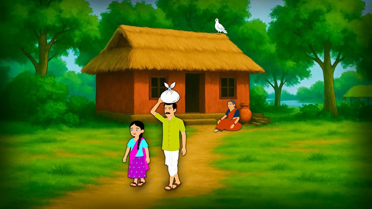 जादुई पत्थर की रोटी | kahani | jadui kahani | Moral Stories | cartoon story | hindi kahani | cartoon