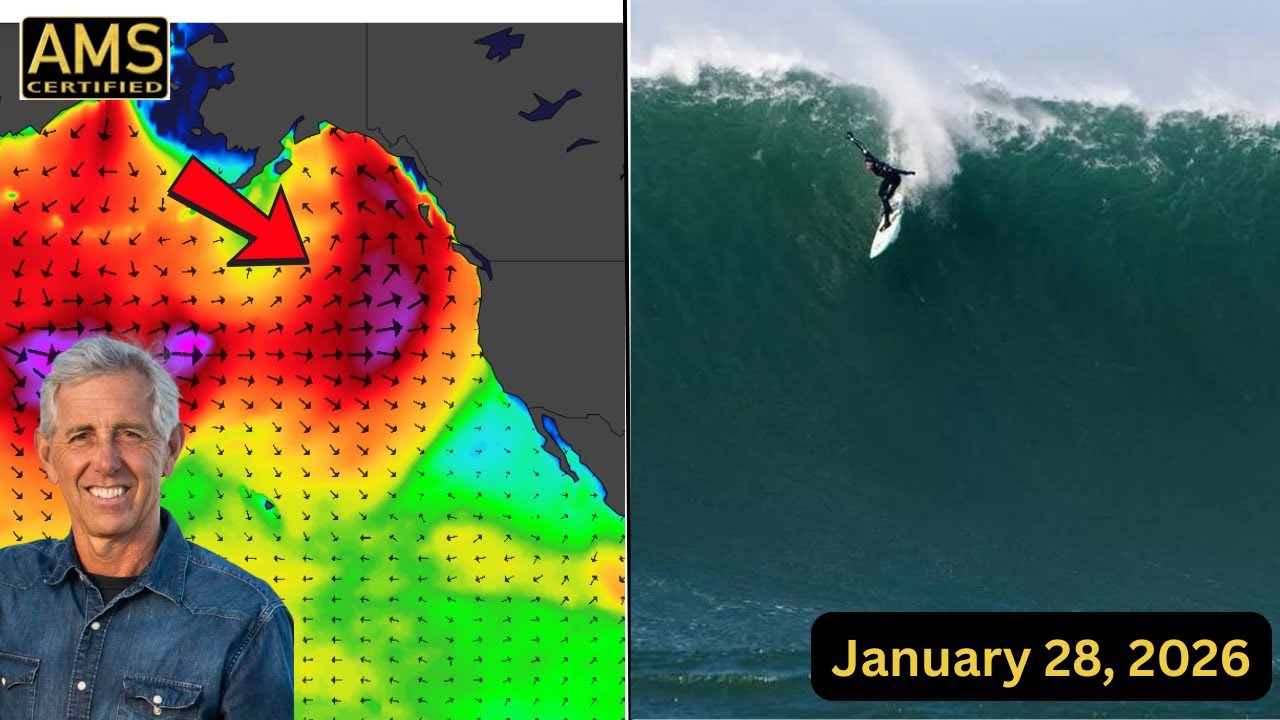 Mavericks Could Go Big 🌊 | California Rain Returns 🌧️ | Eagles Lay an Egg 🦅