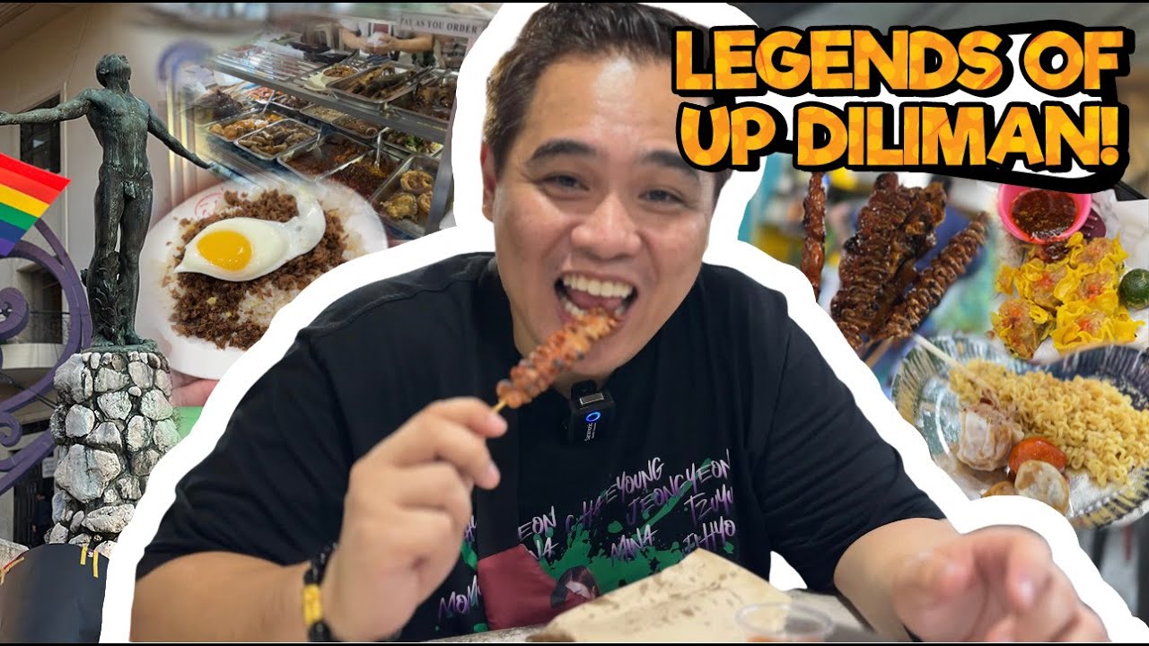 I Spent 24 Hours Eating Street Food in Quezon City [UP Diliman Food Crawl]