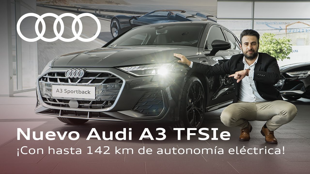 🔌Probamos el Audi A3 Sportback TFSIe: ¡nuestro híbrido enchufable con etiqueta 0!