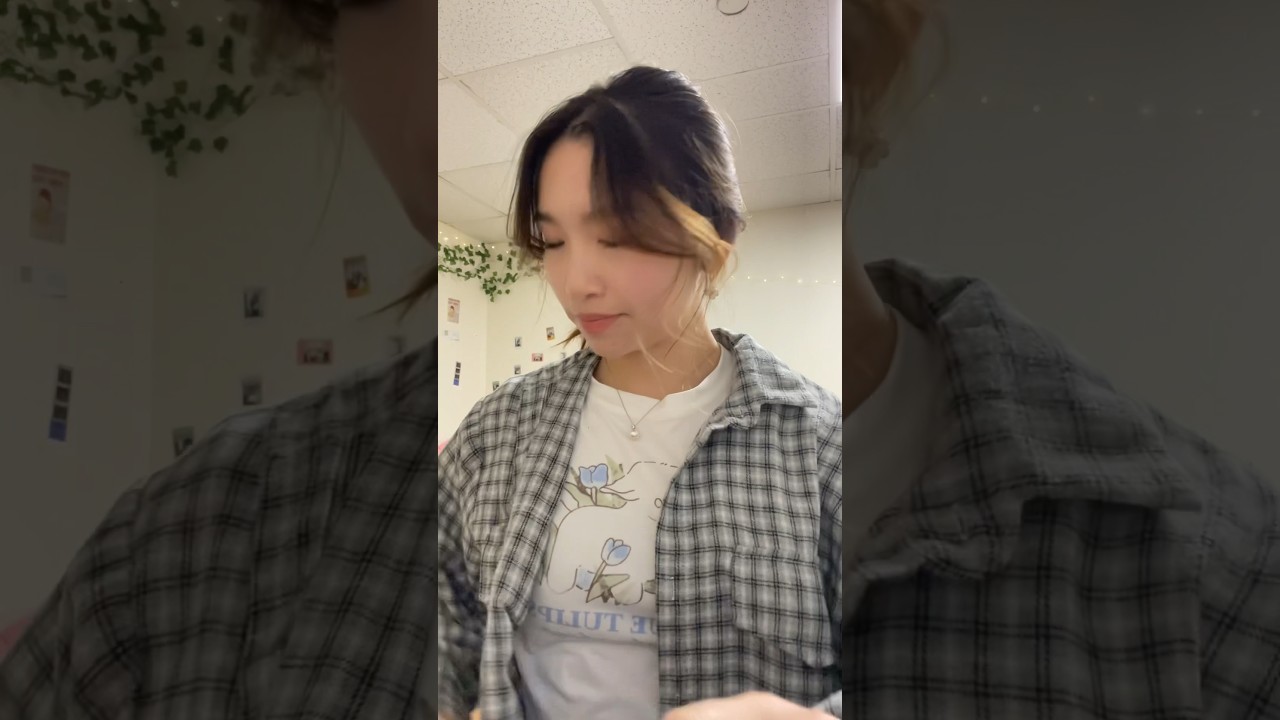 Yesstyle Review - oversized plaid shirt #YesStyle #YesStyleReview
