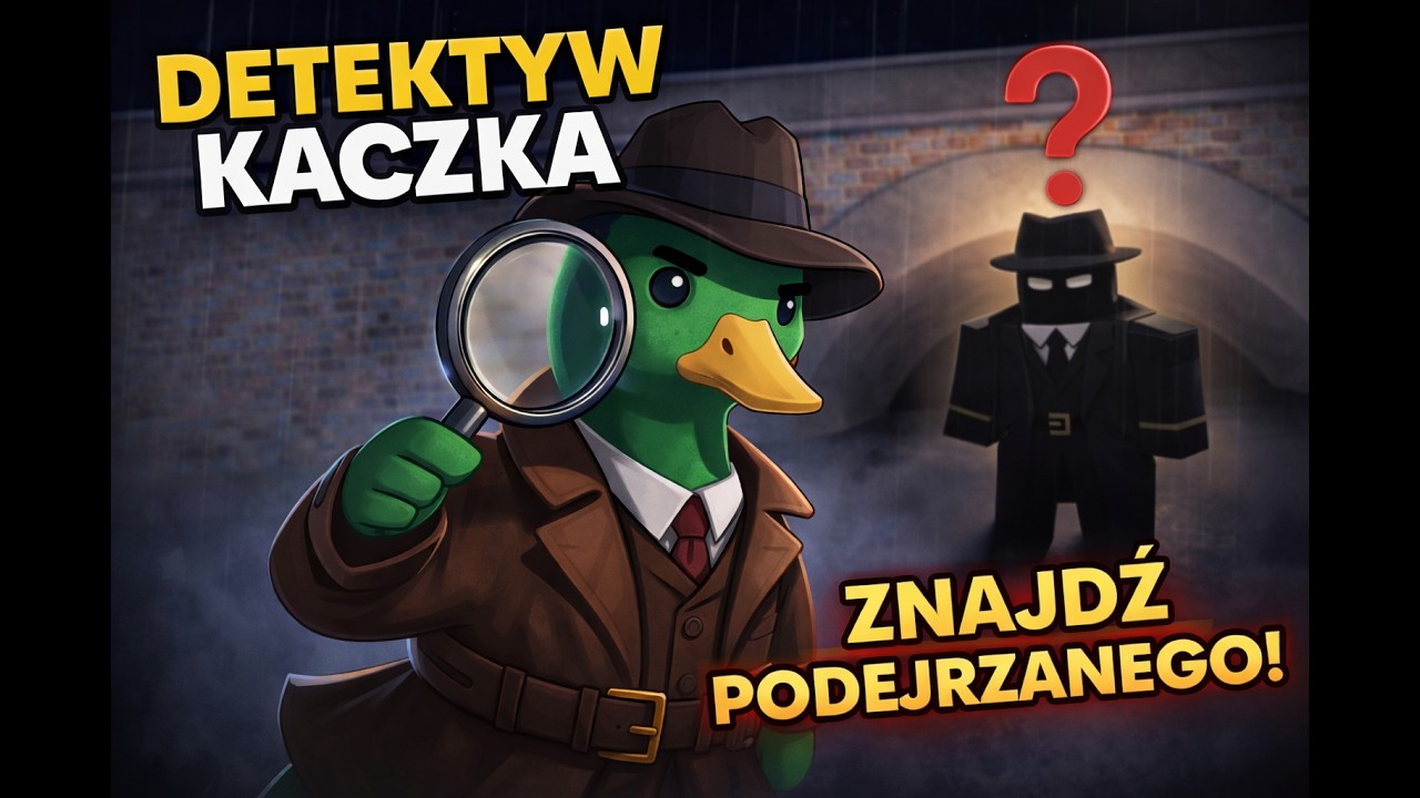 Jestem DETEKTYWEM KACZKĄ… czy znajdę podejrzanego?! 🕵️‍♂️🦆