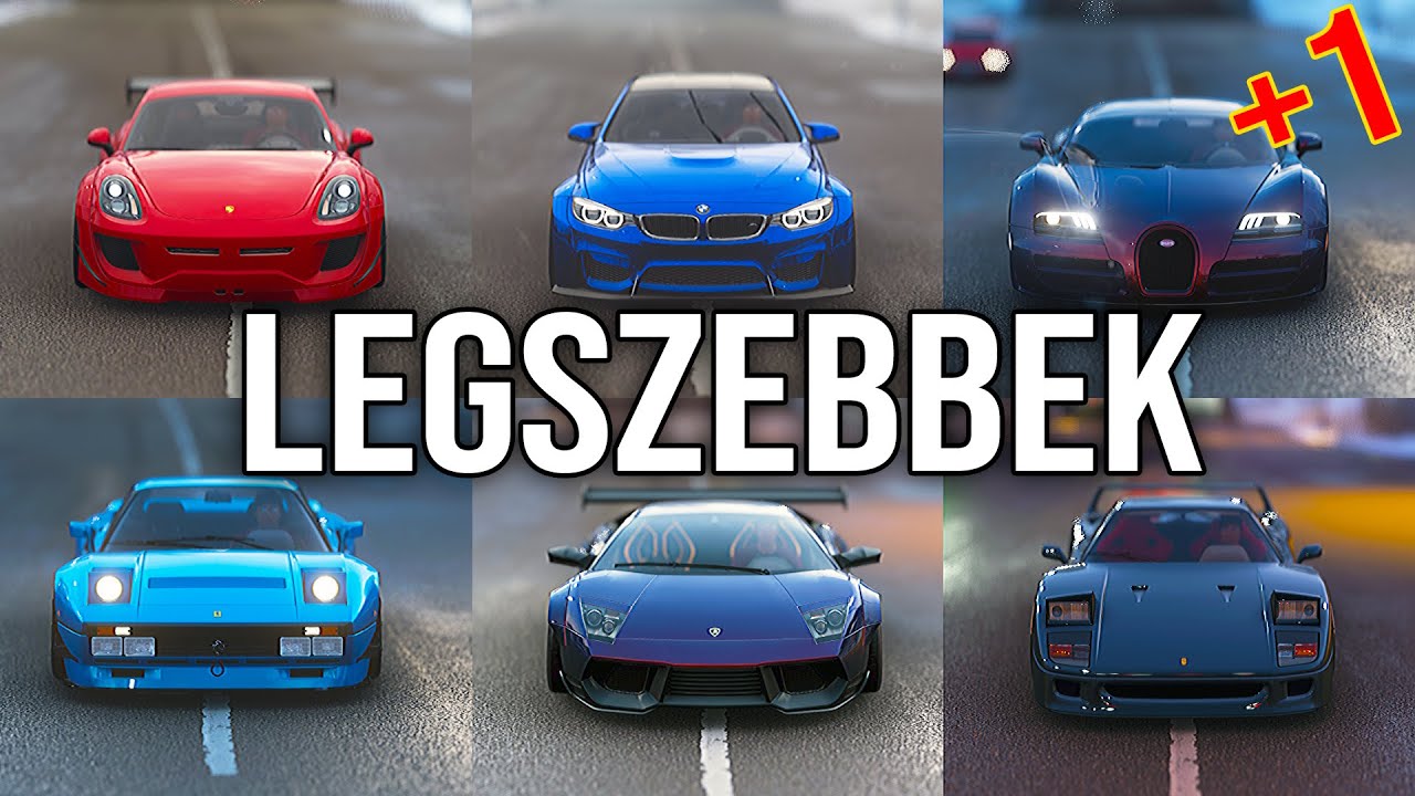 7 LEGSZEBB Autóm a Forzában !