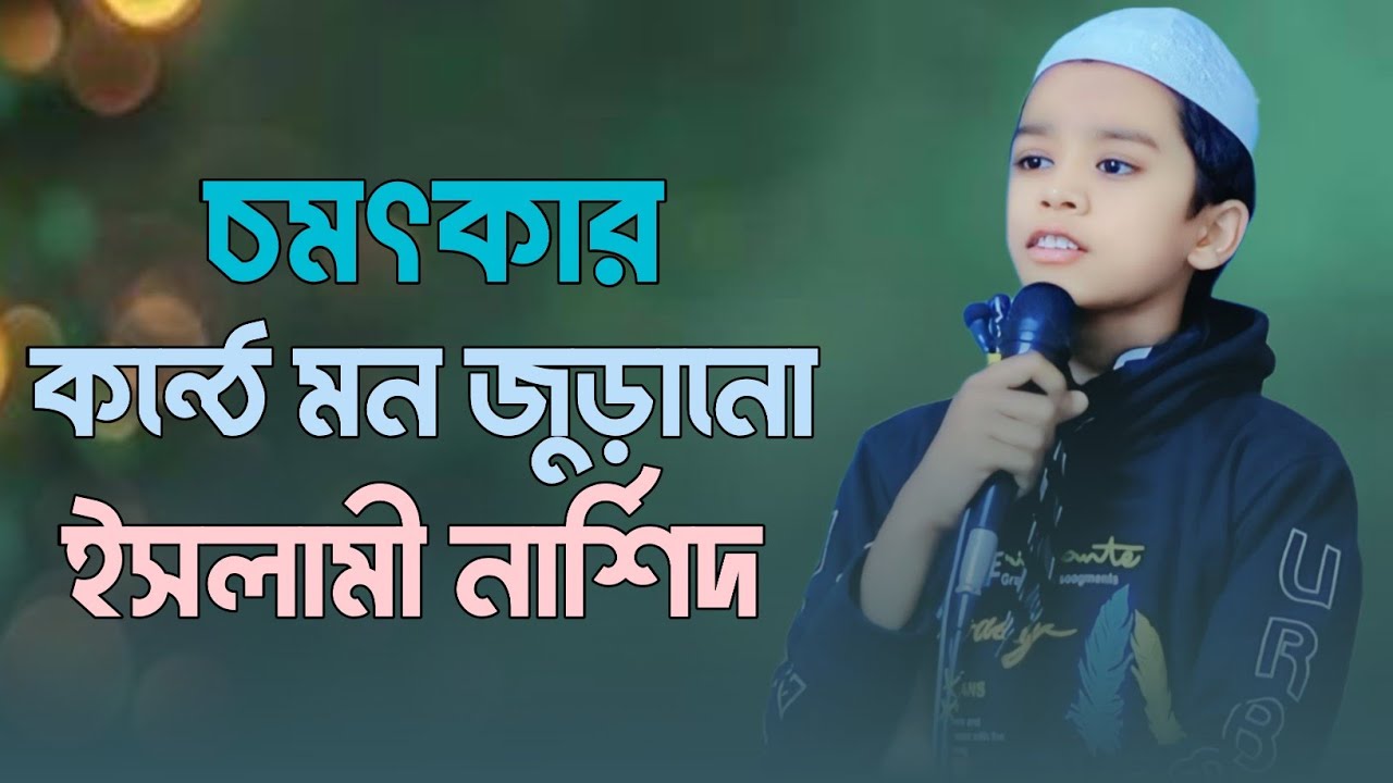 চমৎকার কন্ঠে মন জুড়ানো ইসলামী নার্শিদ। Al Monir Tv 
