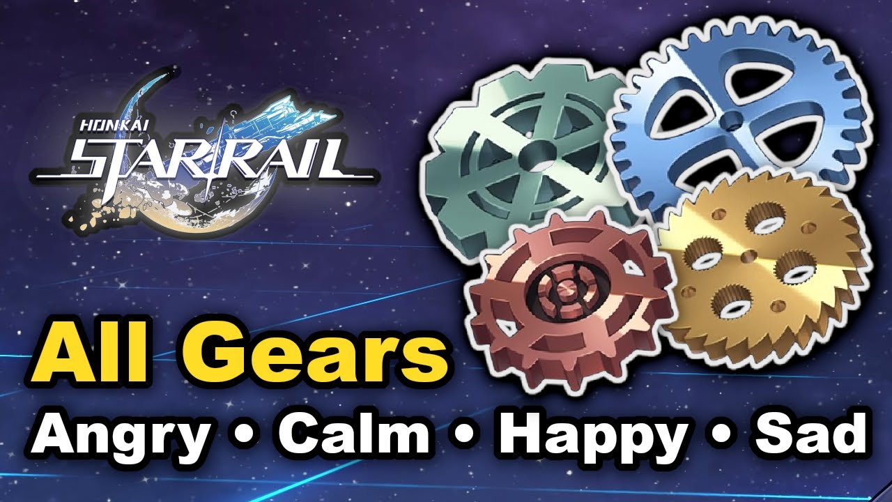 All Angry, Calm, Happy & Sad Gear Locations - Honkai Star Rail