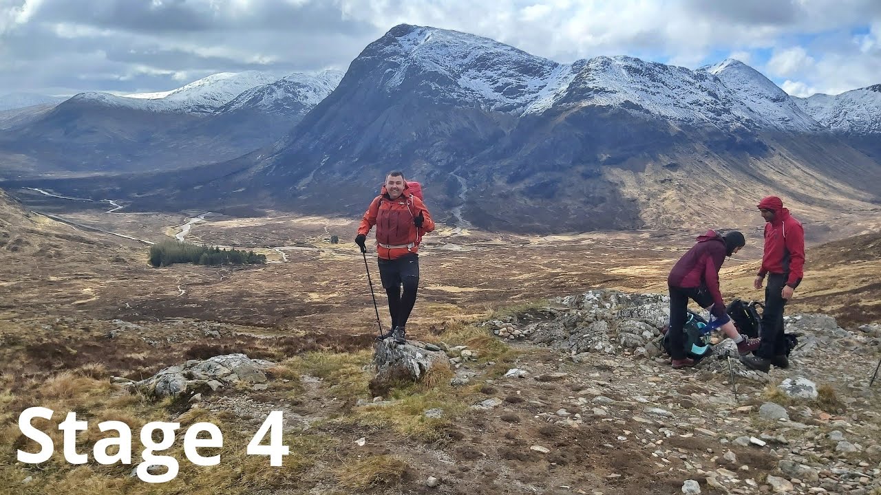West Highland Way Wild Camping Scotland Glencoe Devil's Staircase To Kinlockleven Part 4