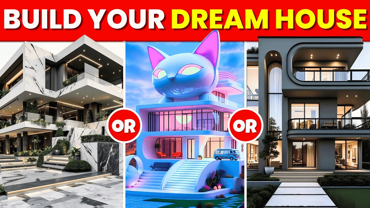 Build Your Dream House 🏡| Ultimate Would You Rather Challenge