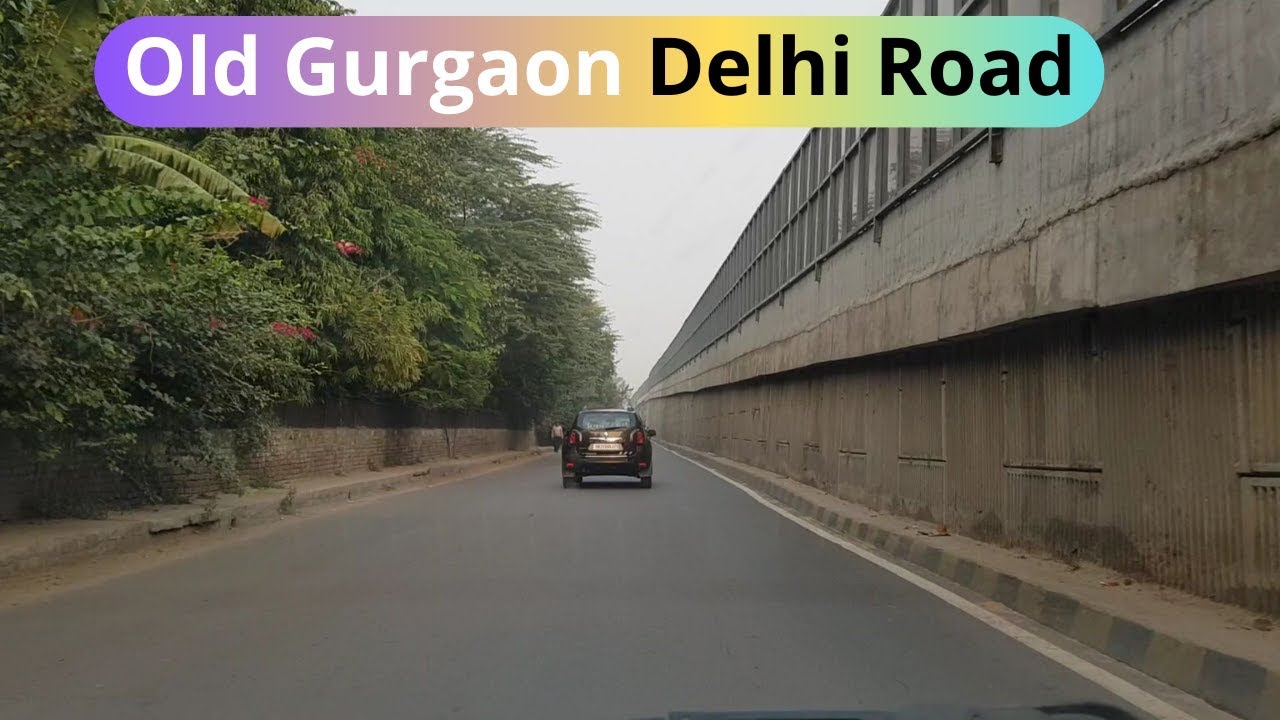 Old Gurgaon Delhi Road - 1080p #rslive