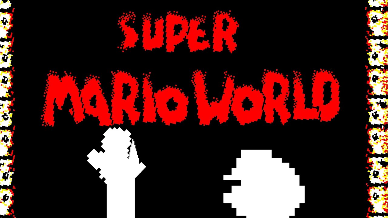 MARIO WORLD/demake (bad)