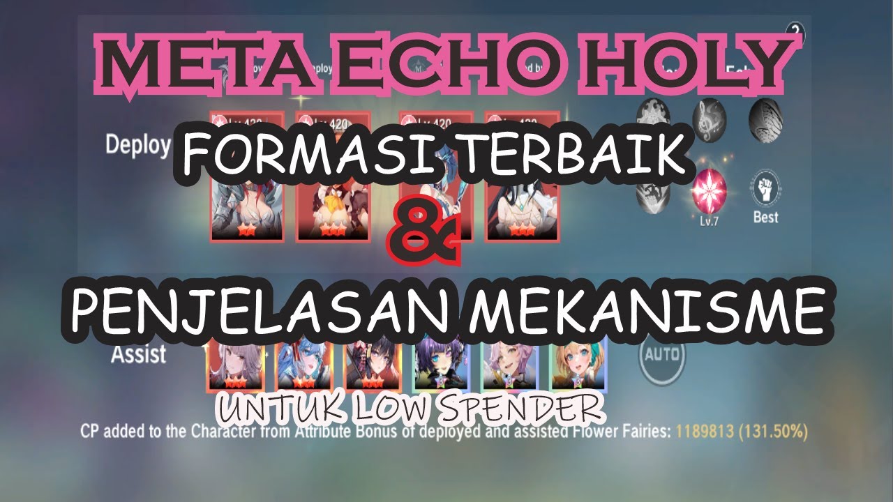 META ECHO HOLY ERZA+ALBEDO DAN PENJELASAN MEKANISME - THE LEGEND OF NEVERLAND