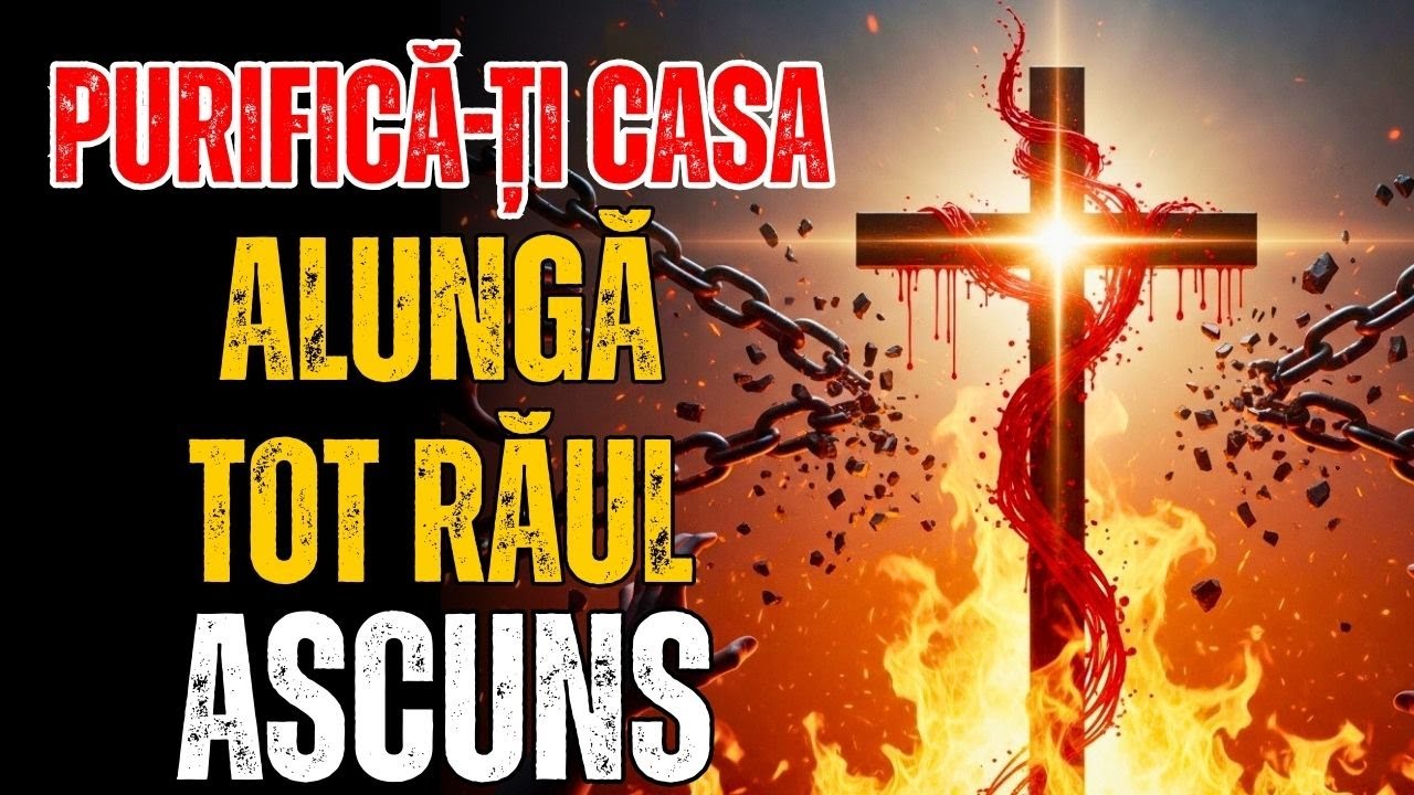🩸 Sângele lui Iisus Îți CURĂȚĂ Casa În Această Noapte: Rugăciune Puternică Împotriva Fiecărui Rău A
