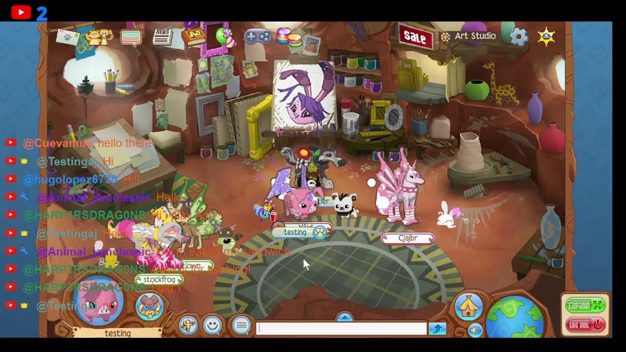Animal Jam- Live stream