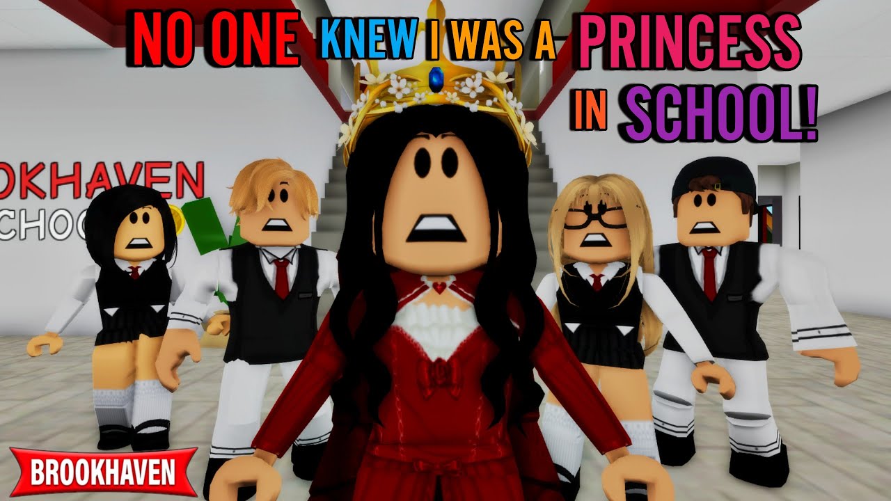 В ШКОЛЕ НИКТО НЕ ЗНАЛ, ЧТО Я ПРИНЦЕССА! | ROBLOX BROOKHAVEN 🏡RP (CoxoSparkle)