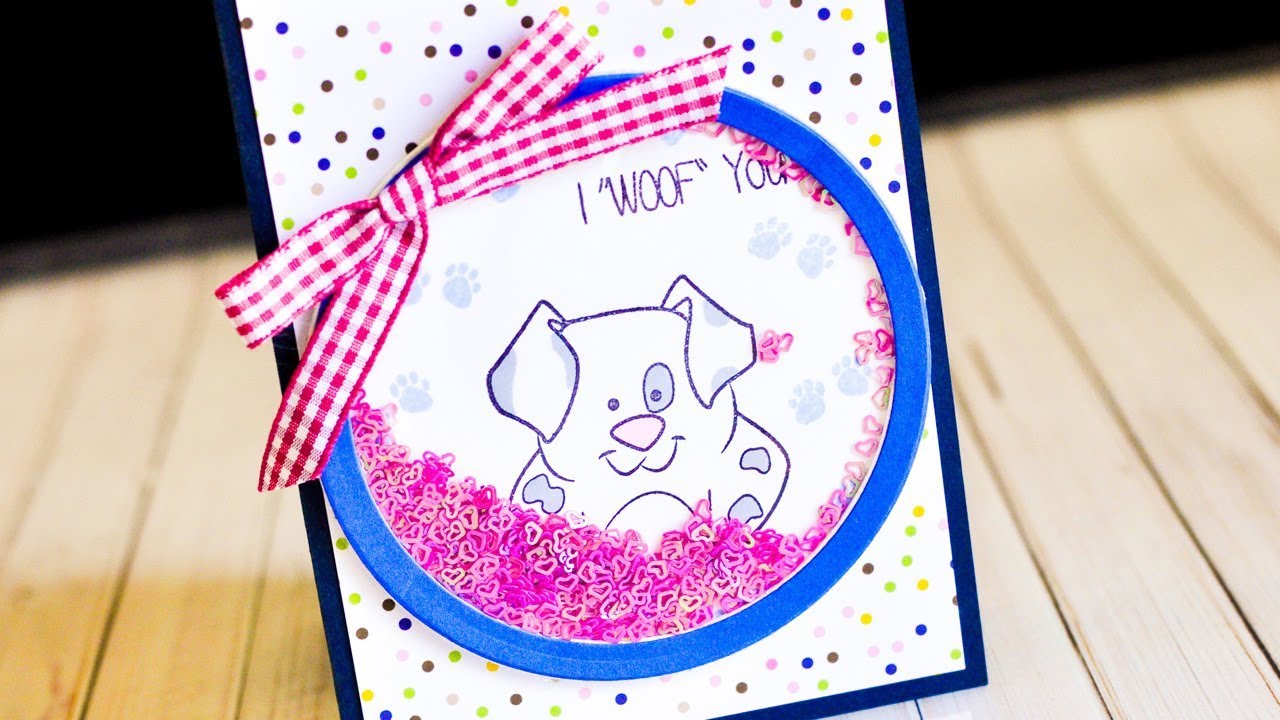 Shaker Card MUST HAVES: Adhesive Foam, Acetate, Shiny Yummies, and Glitter Paper