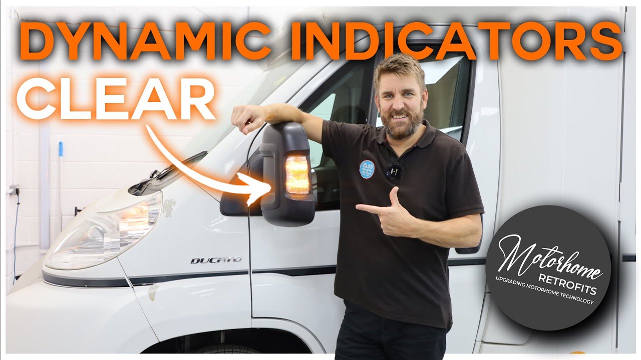 Ducato, Relay,  Boxer LED Dynamic Side Indicators For Your Van Or Motorhome!