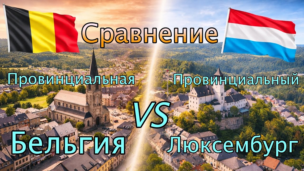 Похожие города — разные возможности: Бельгия vs Люксембург